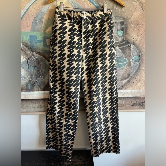 OBEY Brighton Printed Carpenter Pant 25 - Picture 5 of 15
